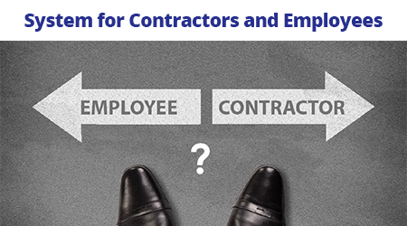 System for Contractors and Employees